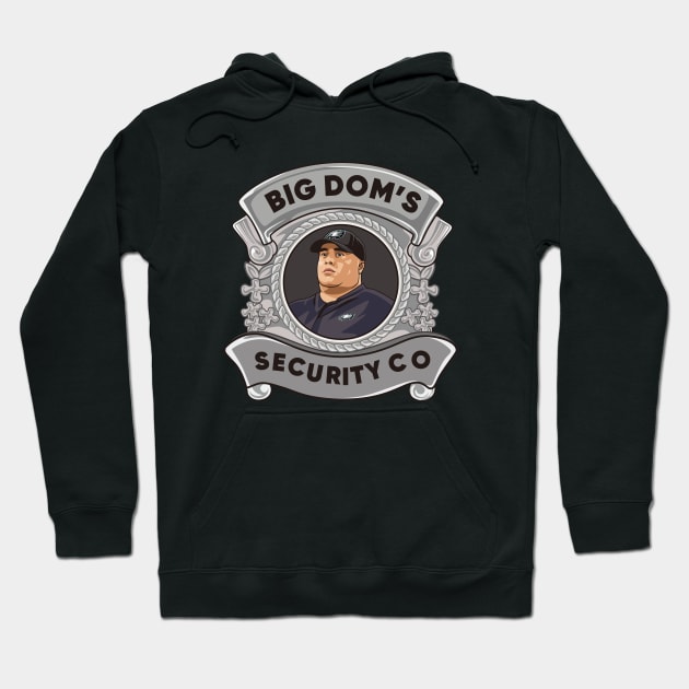 The Big Dom Hoodie by Tailgate Team Tees
